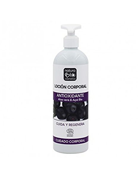 Lait Corporel Antioxydant 500 ml Aloe Açai Bio