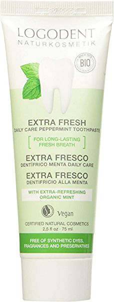 Dentifrice de soin quotidien à la menthe extra fraîche (sans fluorure)