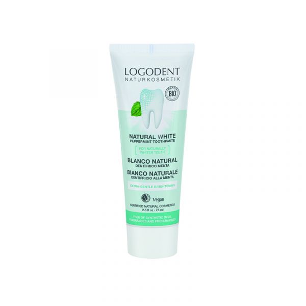 FLUORFRI WHITEING CREAM TANDKRÄM 75 ml - LOGONA