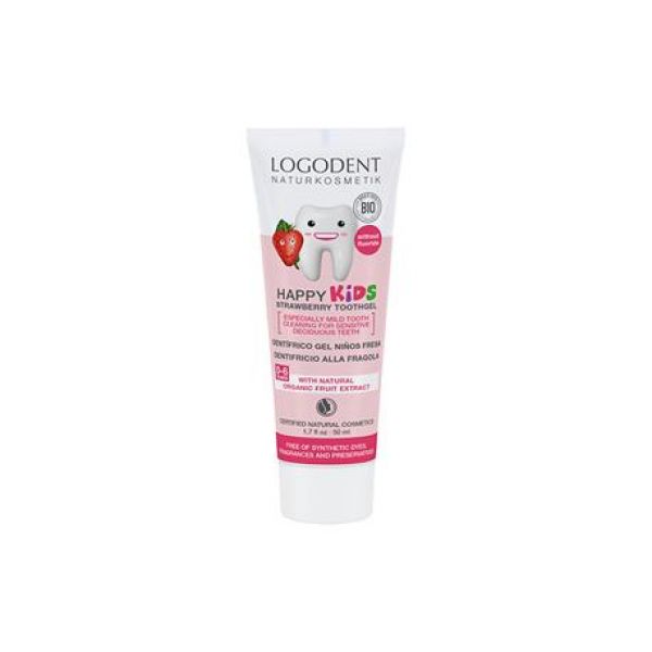 DENTIFRICIO PER BAMBINI FRAGOLA (SENZA FLUORO) 50 ml