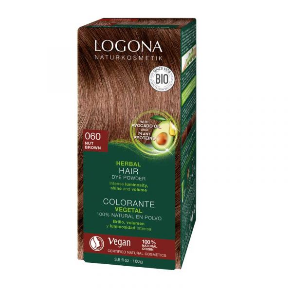 COLORANT VEGETAL 060 AVELLANA 2 x 50gr - LOGONA