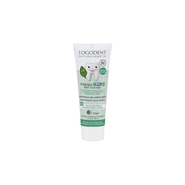 MINT CHILDREN'S TOOTHPASTE (FLUORINE FREE) 50 ml