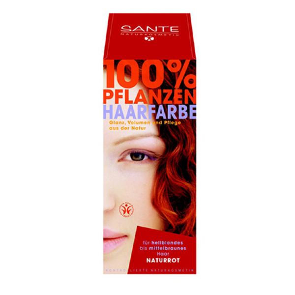 COLORANT VEGETAL ROUGE NATUREL SANTE 100 gr