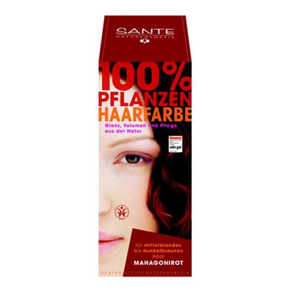 PFLANZLICHE FARBE MAHAGONI SANTE 100 gr