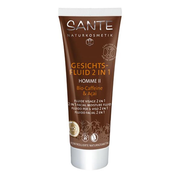 HOMME II CAFFEINA & AÇAI B FLUIDO IDRATANTE 2 IN 1