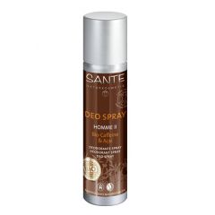 Acheter SANTENATURCOSMETIK DÉODORANT SPRAY HOMME II CAFÉINE ET AÇAI BIO 100 Par 11,95€