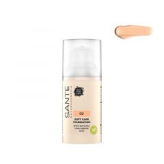 Acheter SANTENATURCOSMETIK CRÈME DOUCE DE MAQUILLAGE 02 BEIGE NEUTRE 30ml Par 17,95€