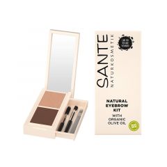 Buy SANTENATURCOSMETIK PROFESSIONAL EYEBROW KIT BRUSH & TWEEZERS 2,4gr By 11,95€