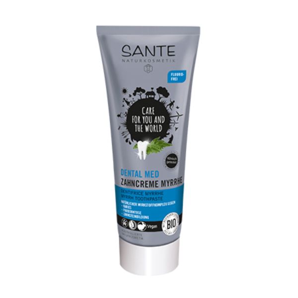 DENTIFRICO MIRRA & TE VERDE BIO SIN FLUOR 75 ml