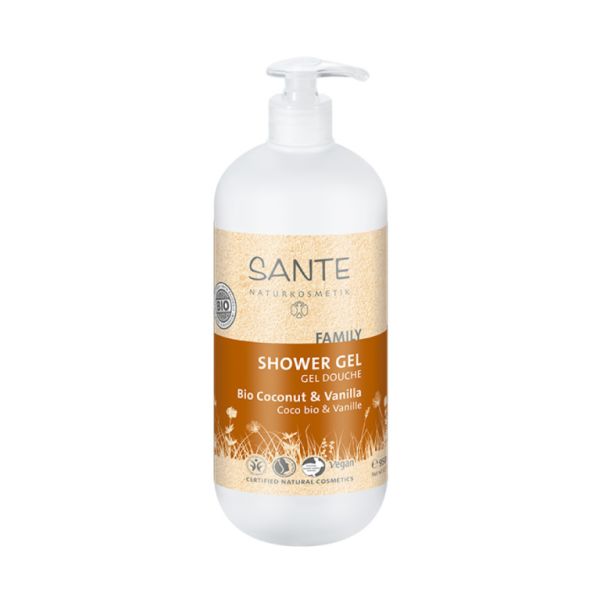 SHOWER GEL FAMILY 950 ORGANIC COCONUT & VANILLA 950 ml