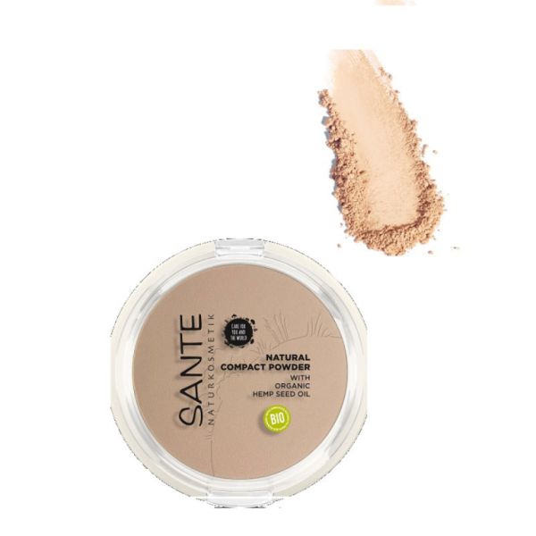 COMPACTE MAKE-UP 02 NEUTRAAL BEIGE 9gr