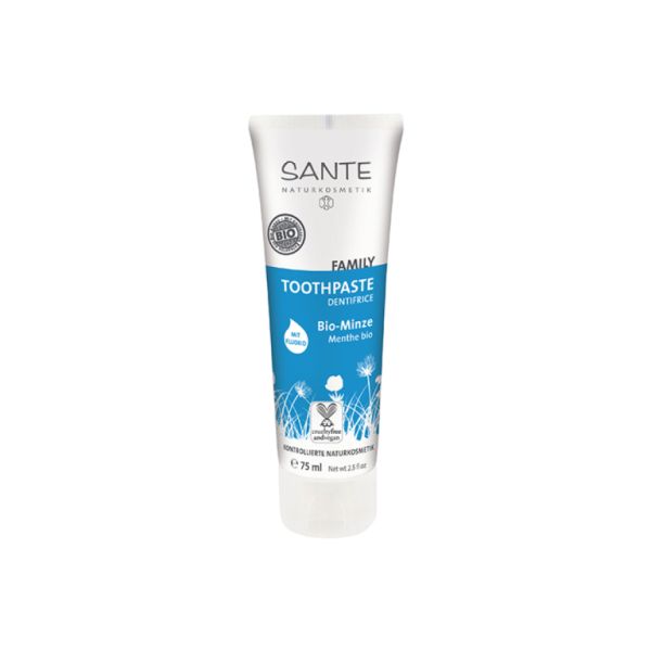 MINT FLUORIDE TOOTHPASTE 75 ml - SANTENATURCOSMETIK