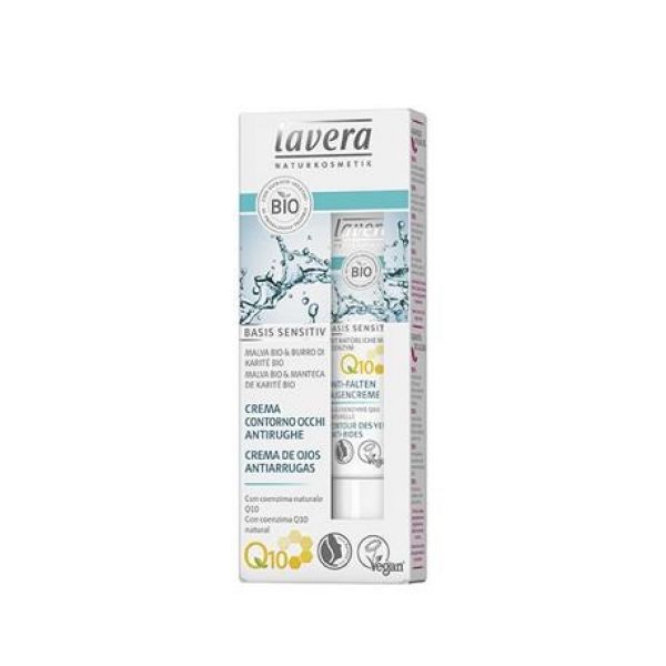 AUGENKONTURCREME Q10 BASIS SENSITIV 15ml - LAVERA