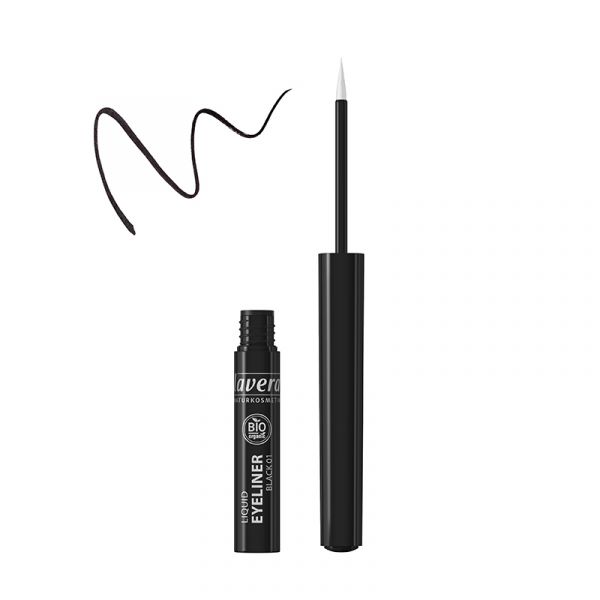 EYELINER LÍQUID BLACK 01 2,8ml - LAVERA