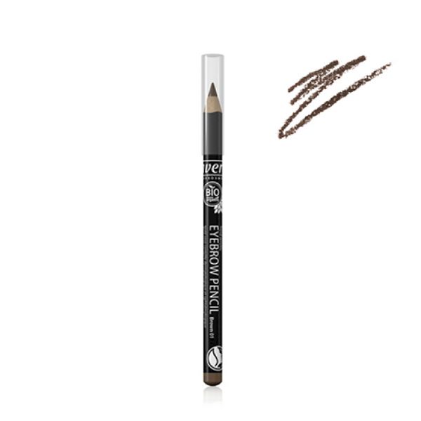 CRAYON SOURCILS 01 MARRON 1,14 gr - LAVERA