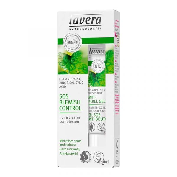 SOS ANTI-ACNE GEL SALICYLISYRA & BIOMINT - LAVERA