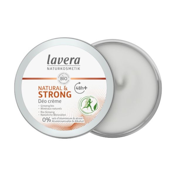 CREME DEODORANTE 48H+ FORT & NATUREL 50ml - LAVERA