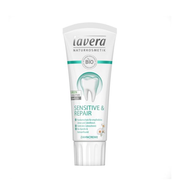 TOOTHPASTE SENSITIVE TEETH & REPAIR 75ml - LAVERA