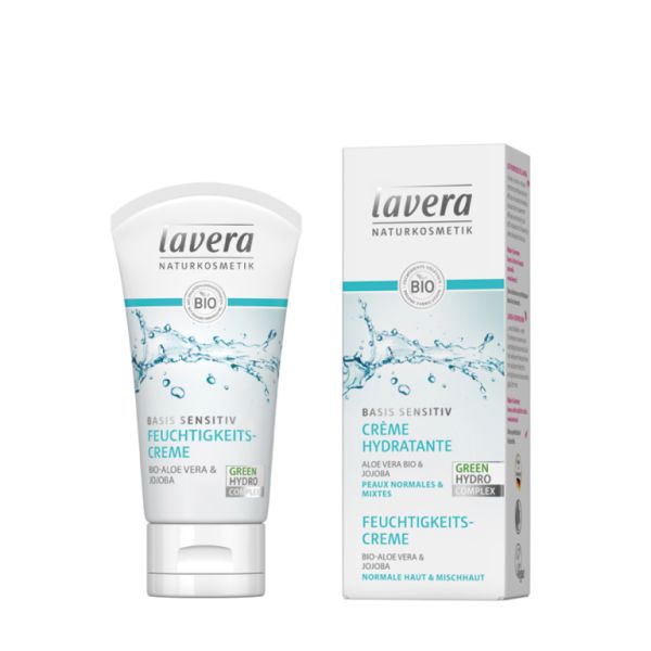 CREMA DIA HIDRATANT BÀSIS SENSITIV 50ml - LAVERA