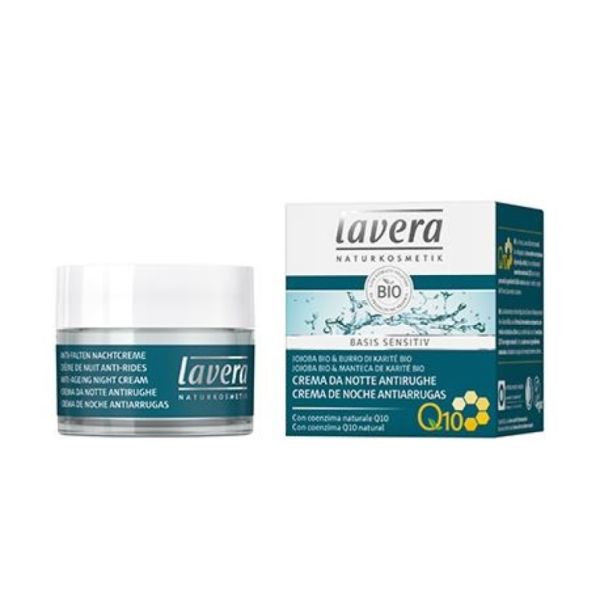 CRÃˆME DE NUIT Q10 BASE SENSITIV 50ml - LAVERA