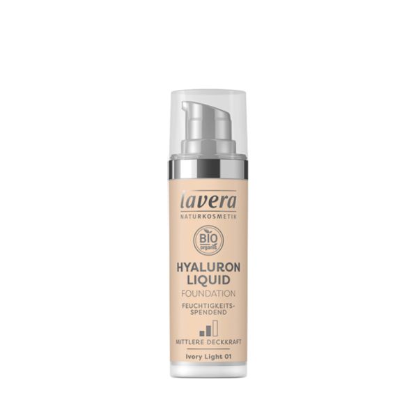 Hyaluron 01 Ivoor Lichte vloeibare make-up 30 ml