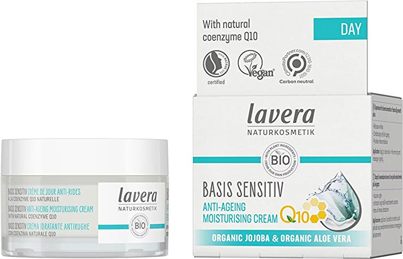 Crema Dia Q10 Basis Sensitiv 50 ml - LAVERA