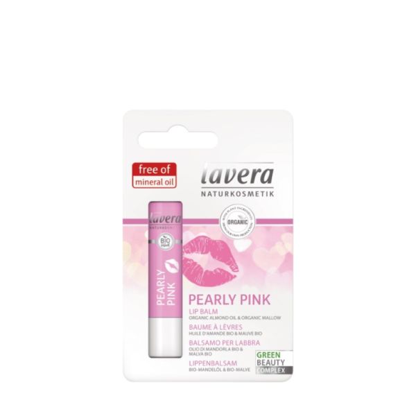 Balsamo Labbra Rosa Perlato 4,5 g - LAVERA