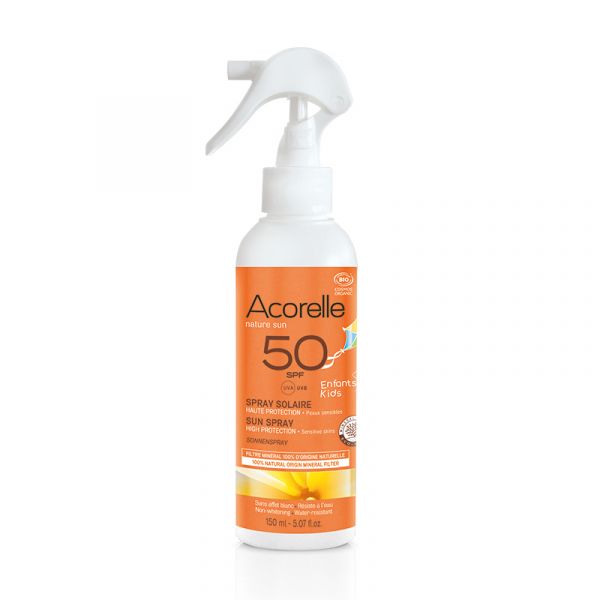 Barnsolspray SPF50 150ml - ACORELLE