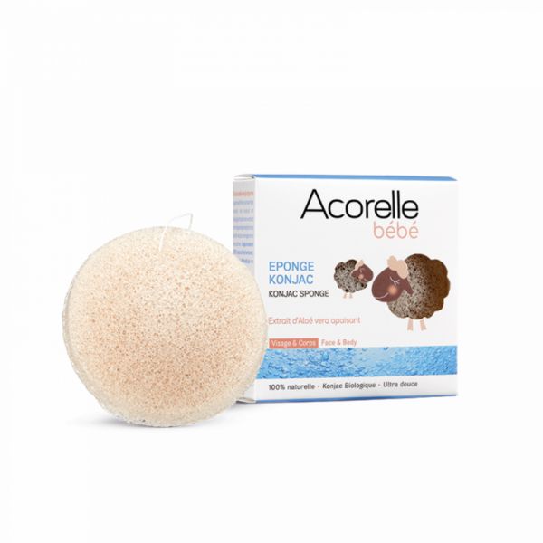 Bébé Éponge Konjac - ACORELLE