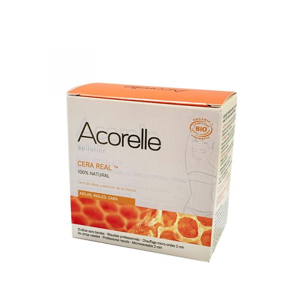 Cera real de abeja y lis blanco 100 gr - ACORELLE