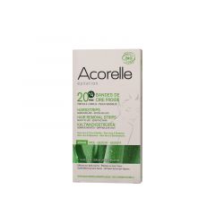 Buy ACORELLE Cold facial wax strips 20 u + 4 FREE 12 x 2 u By 10,50€