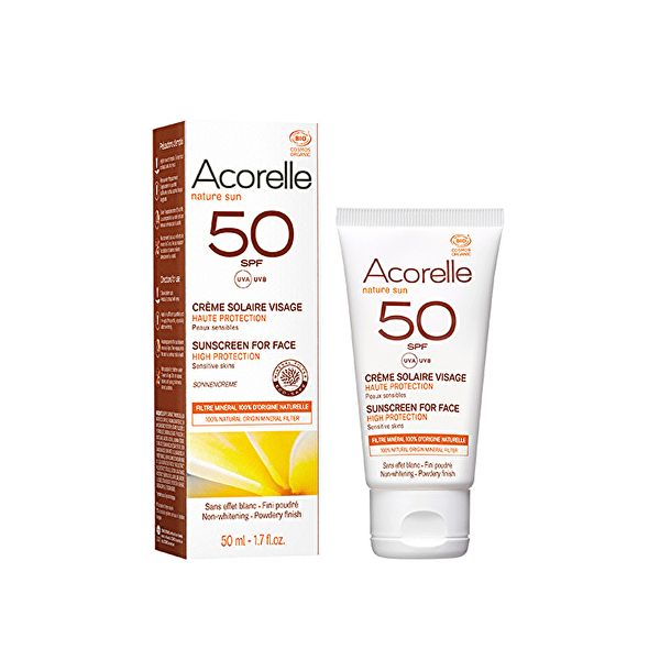 Ansiktssolkräm SPF 50 50 ml - ACORELLE