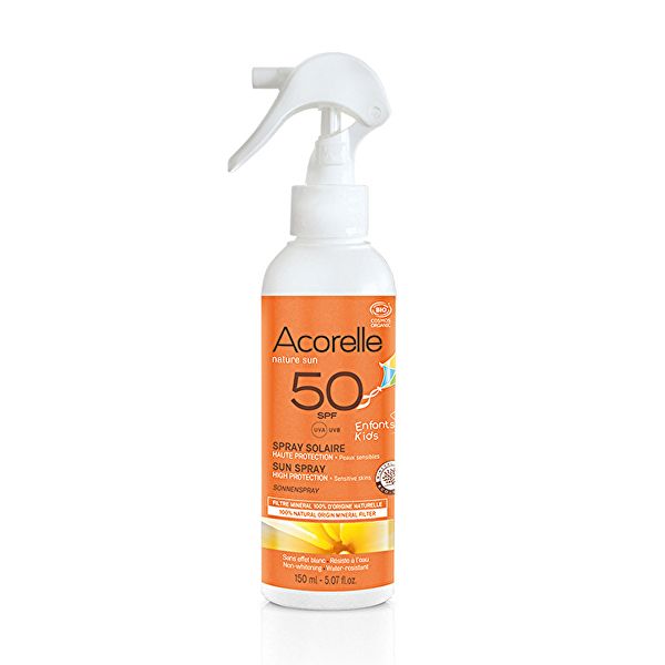 Spary BIO Barnsolskydd SPF50 150 ml - ACORELLE