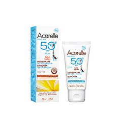 köpa ACORELLE Babysolkräm SPF 50 + 50 ml Förbi 22,50€