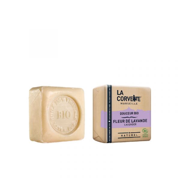 BARRE DE SAVON FLEUR DE LAVANDE 100g - LA CORVETTE