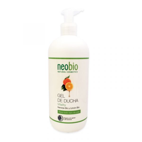 GEL DE BANHO VITALITY 500 ORANGE & LEMON BIO 500ml