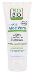 Acheter SOBIO CRÈME PURIFIANTE MATIFIANTE ZINC, ALOE VERA & LI Par 11,95€