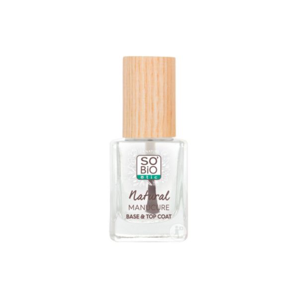 BASE DE VERNIS A ONGLES TRANSPARENT 2 EN 1 52 gr