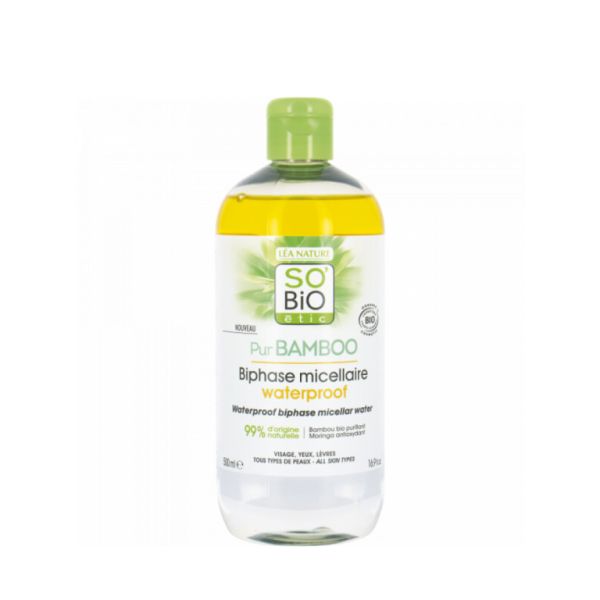 Aigua Micel·lar Bifàsica Pur Bamboo 500 ml