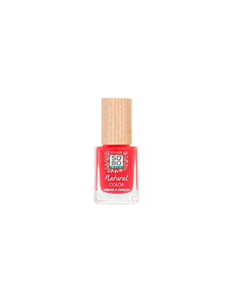 Vernis à Ongles 25 Rouge Coquelicot 11 ml - SOBIO