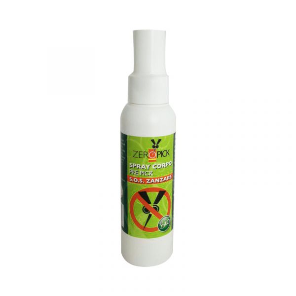 Spray corporal anti-mosquito orgânico de gerânio e citronela