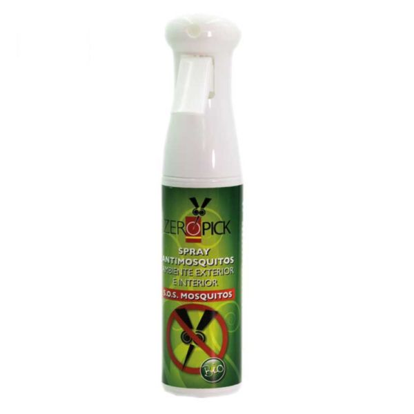 Spray anti-mosquito para ambientes externos e internos