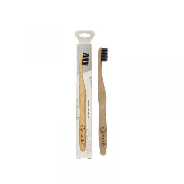 BAMBOO TOOTHBRUSH - CARBON BINCHOTAN - NORDICS