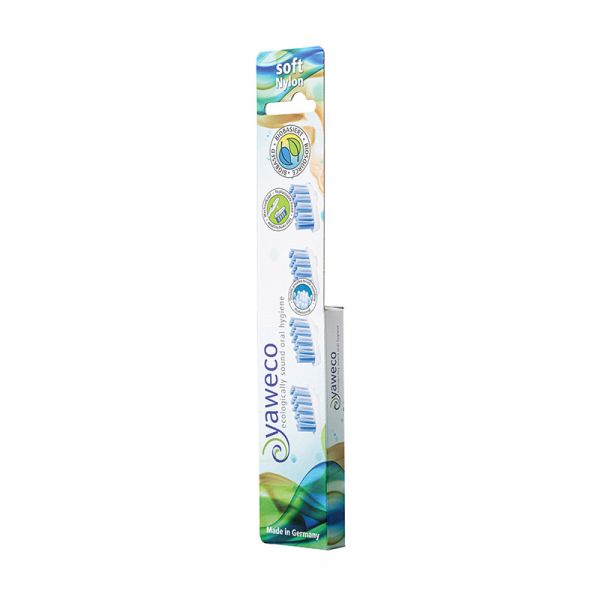 RECAMBIO CABEZALES CEPILLO NYLON SOFT - YAWECO