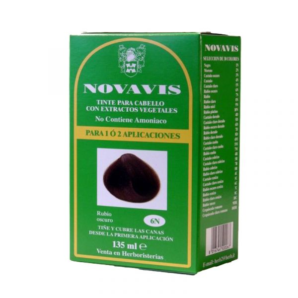 BIONDO SCURO 6N NOVAVIS 135 ml - NOVAVIS HERBATINT