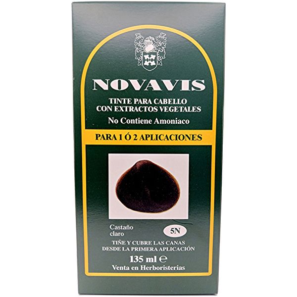 5N Novavis Castaño claro 135ml - Tinte sin amoníaco Img 2