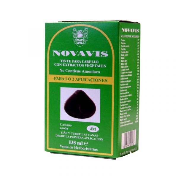 4M NOVAVIS CASTANHA MOGNO - NOVAVIS HERBATINT