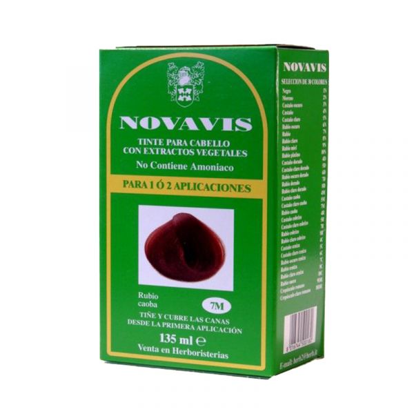 7M NOVAVIS BLOND ACAJOU 130 ml - NOVAVIS HERBATINT