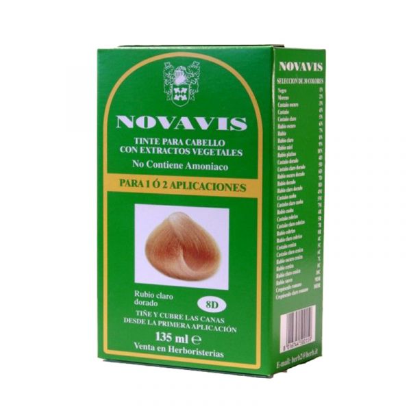 LICHT GOUDBLOND 8D NOVAVIS - NOVAVIS HERBATINT