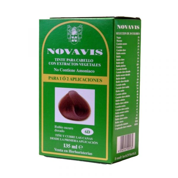 6D NOVAVIS DARK GOLDEN BLONDE - NOVAVIS HERBATINT